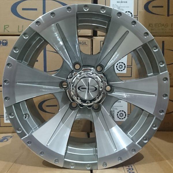 LLANTA 16x7" 5x139,7mm EB USW9-6755/A3 A-Gris Aluminio