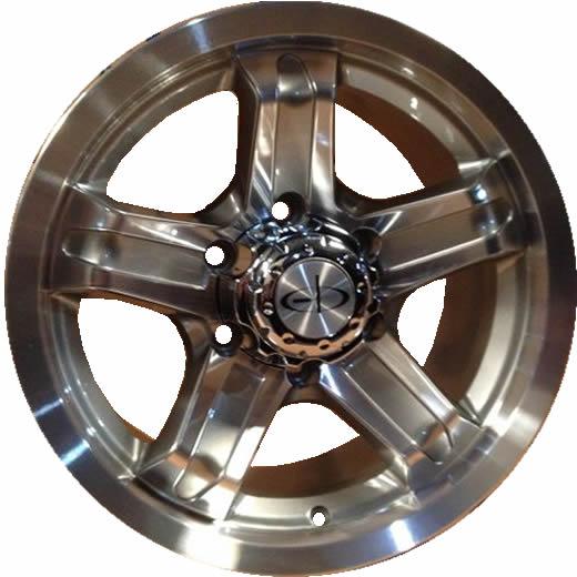 LLANTA 16x8" 5x139,7mm EB VAN-6855/A A-Gris Aluminio