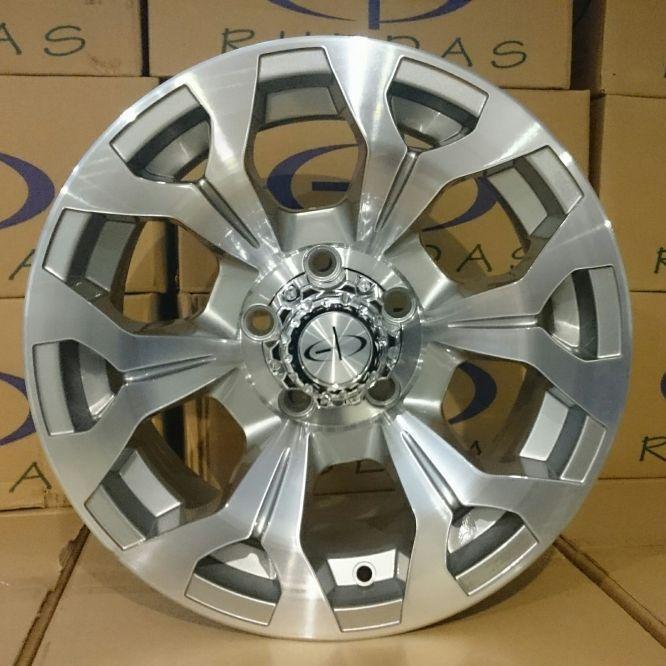 LLANTA 16x8" 6x139,7mm EB USW6-6860/A A-Gris Aluminio
