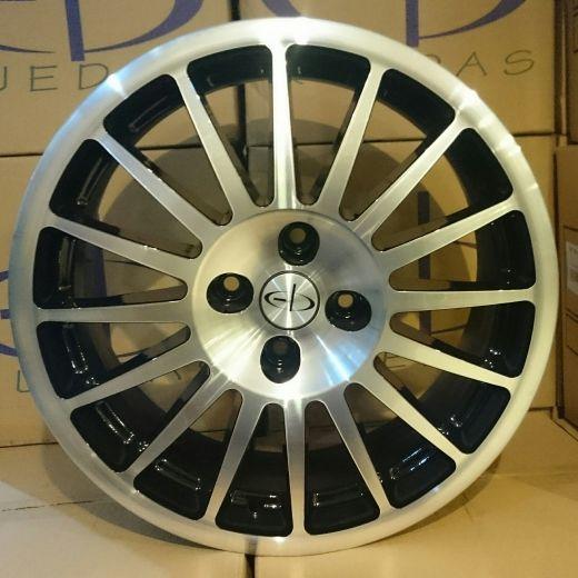 LLANTA 17X7" 4X108mm EB MR-7742 A-Gris Aluminio