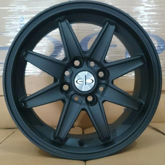 LLANTA 17x8" 5x139,7mm EB INC TURISMO-78 B-Negro Brillante