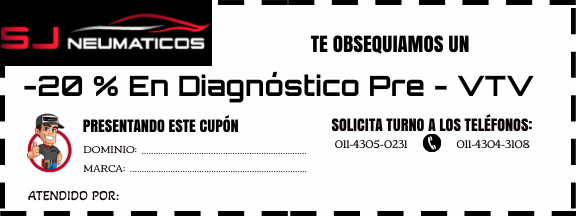 IMPRIME ESTE CUPÓN Y PRESENTALO AL MOMENTO DEL DIAGNÓSTICO PTR-VTV
