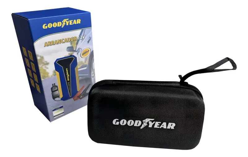 Arrancador Portatil Goodyear 10000ma Gy-2704