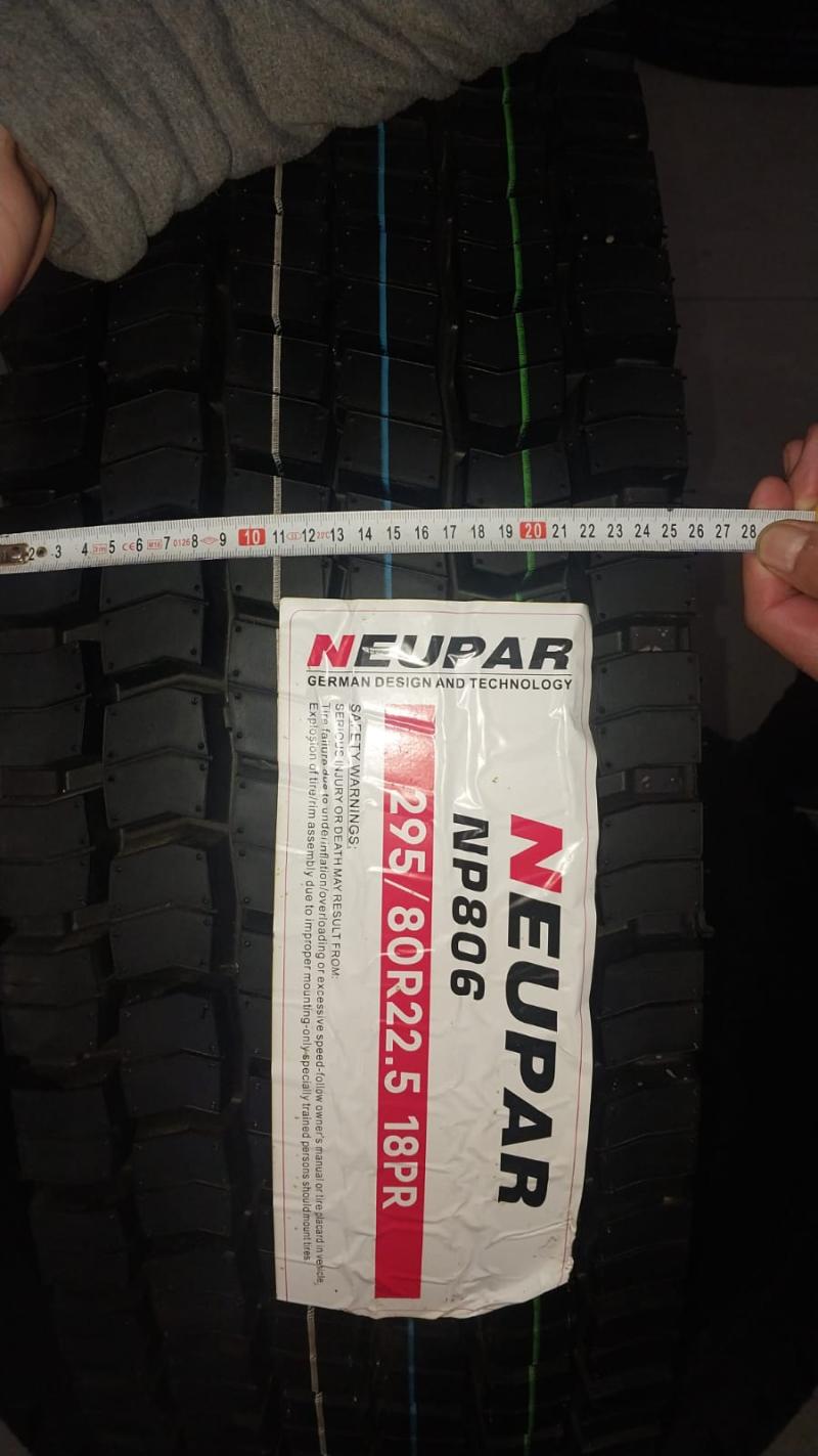 295/80R22.5 NEUPAR NP806 18PR TACO PREMIUM