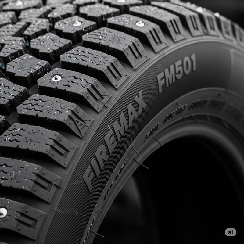 NEUMATICOS FIREMAX FM501 A/T 245/65R17 CON CLAVOS PARA HIELO/NIEVE