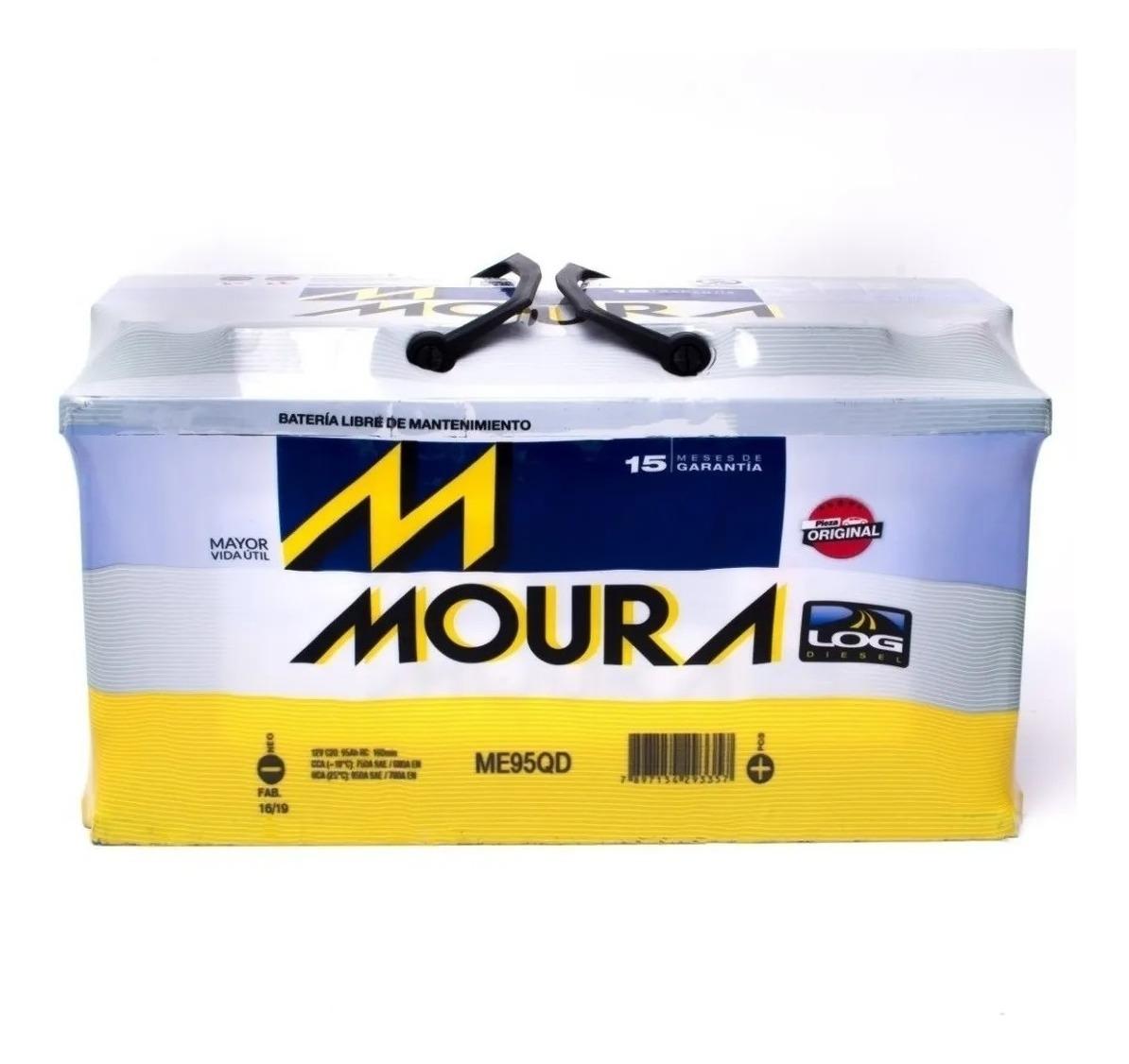 Batería Moura TIPO 12x90 - Me95qd Amarok Sprinter Ducato Master Bmw