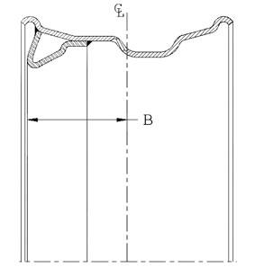 Rueda artillera 22.5”