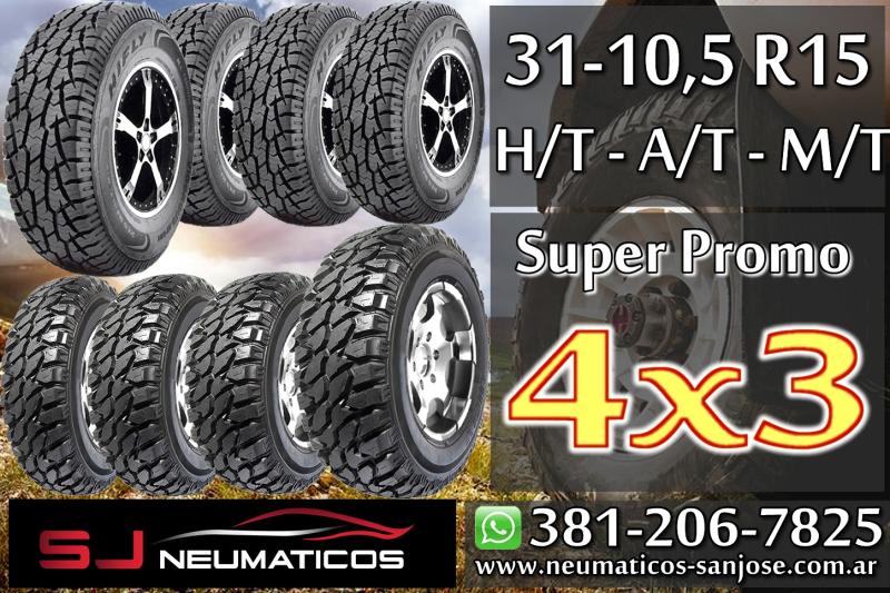 PROMO 4X3   31 X 10.5 R15 (TUCUMAN)