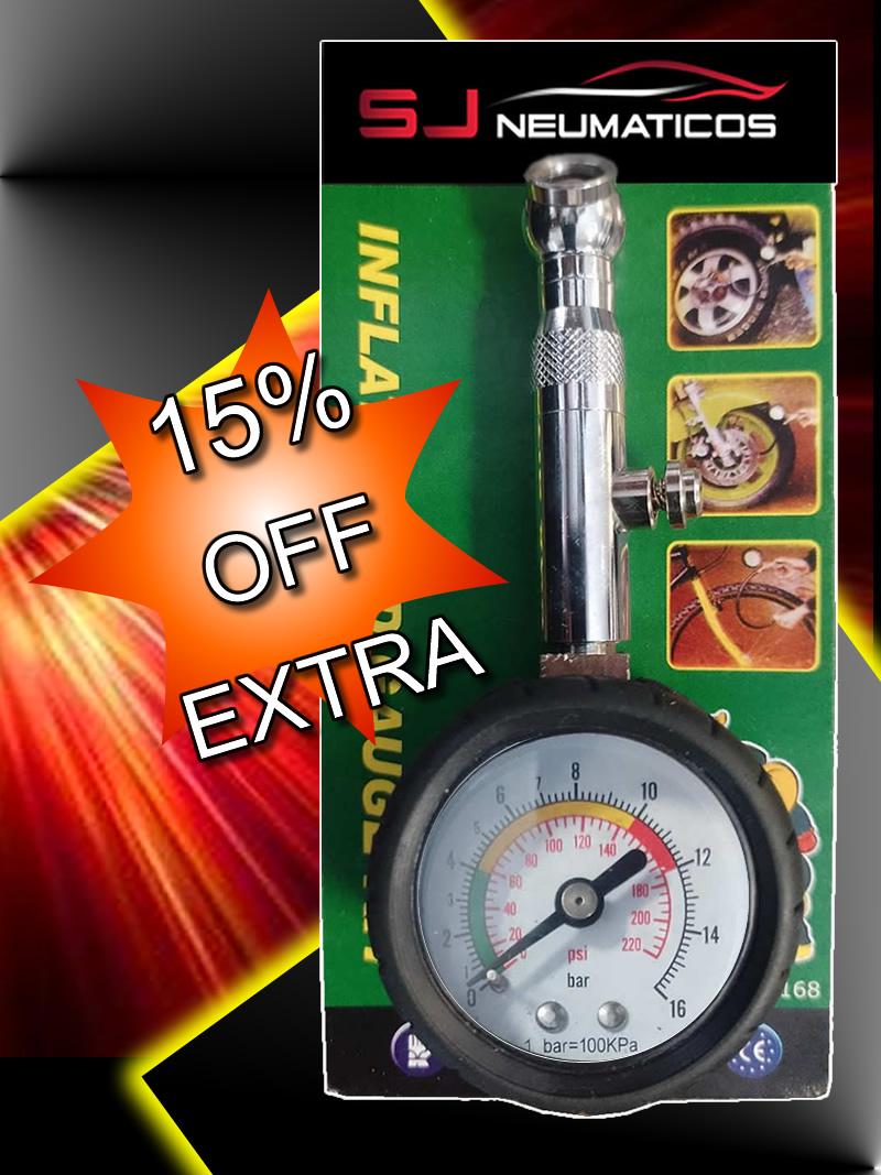 Medidor de Presion de Neumáticos