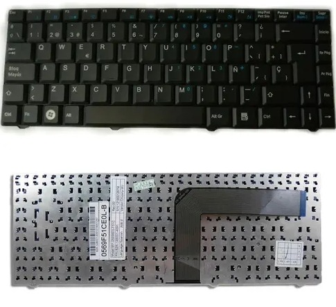 Teclado BGH M400 WiFi "F11" Negro Español