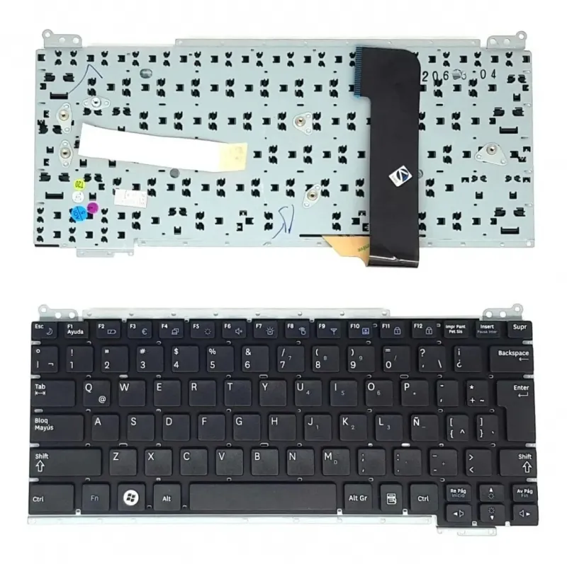Teclado Samsung NC110 sin marco Negro Español