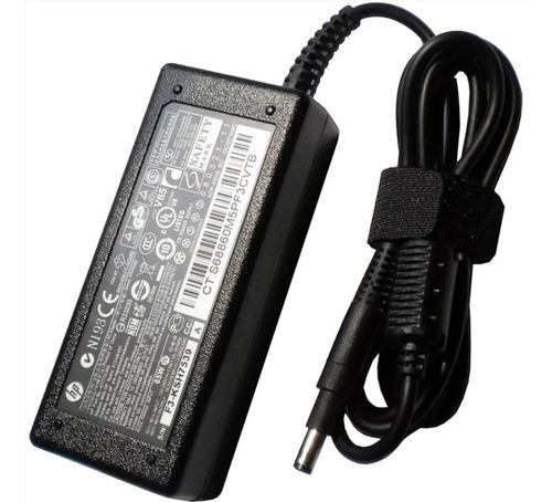 Cargador original HP sleekbook envy 19.5v 3.33a 4.5 x 3.0 mm