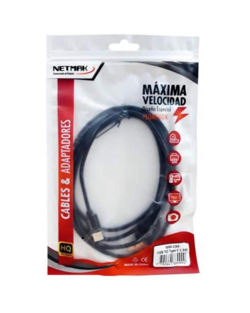 CABLE USB TIPO C 1.8M