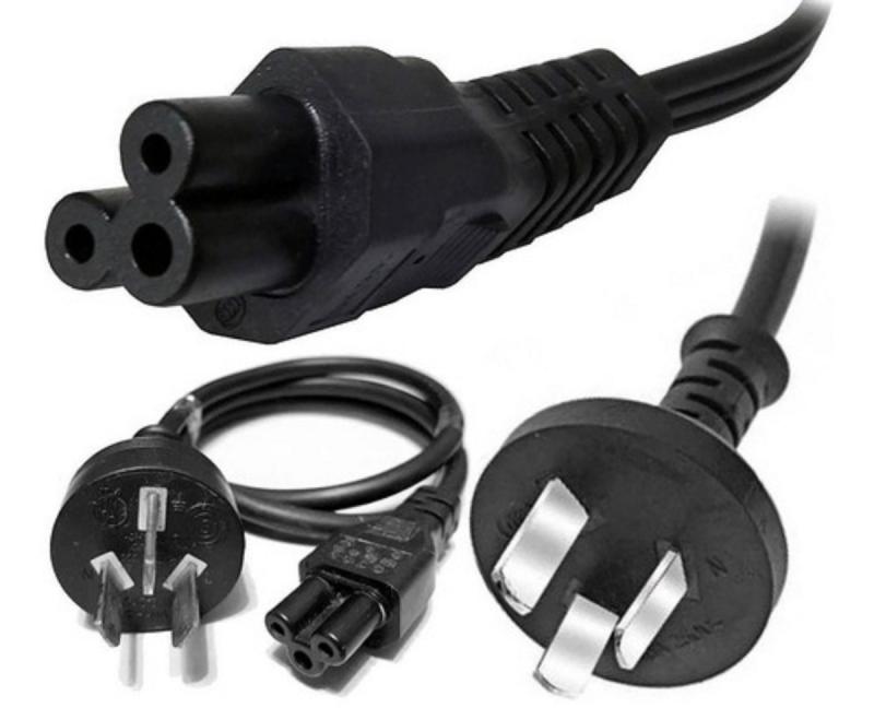 Cable Power Para Notebook Tipo Trebol U Ocho