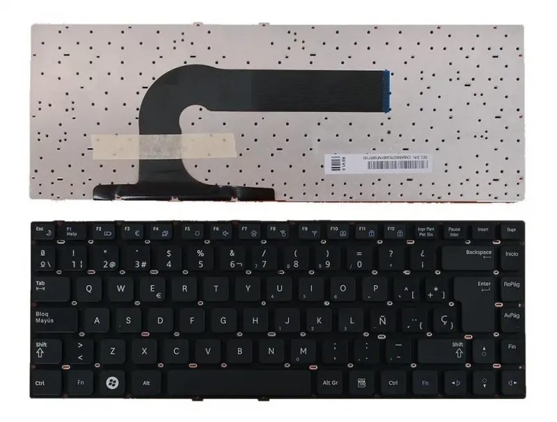 Teclado Samsung QX411 Negro Español