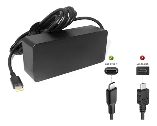 Cargador original Lenovo 20v 3.25a USB-C TYPE-C