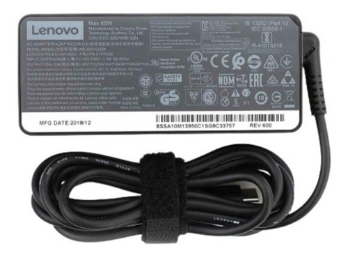 Cargador original Lenovo 20v 3.25a USB-C TYPE-C