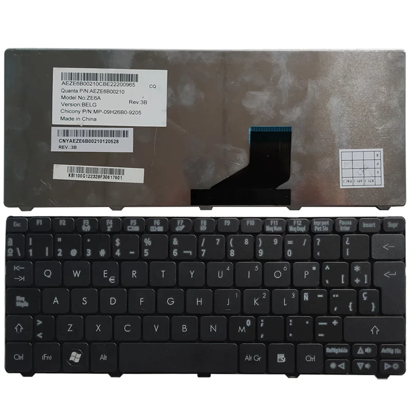 Teclado Acer D255 D260 532h PAV70 Negro Español