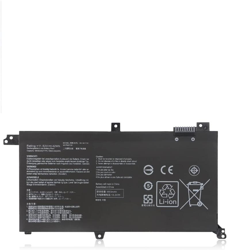 BATERIA ALTERNATIVA ASUS X430 B31N1732 11.4V 3600MAH 41WH