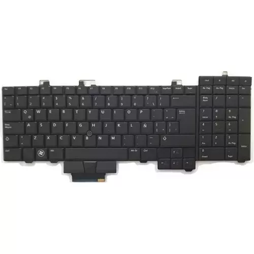 Teclado Dell Precision M6500 Retroiluminado Negro Español