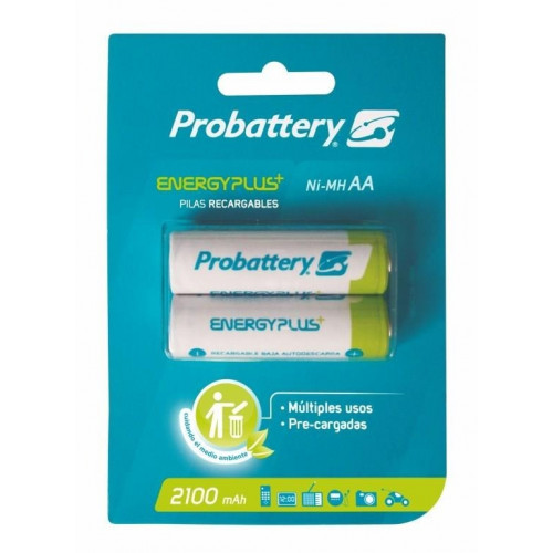 Pila Aa Probattery X 2u Pilas Recargables Bateria