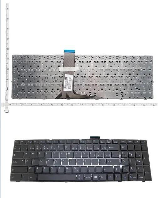 Teclado MSI A6200 con marco Negro Español