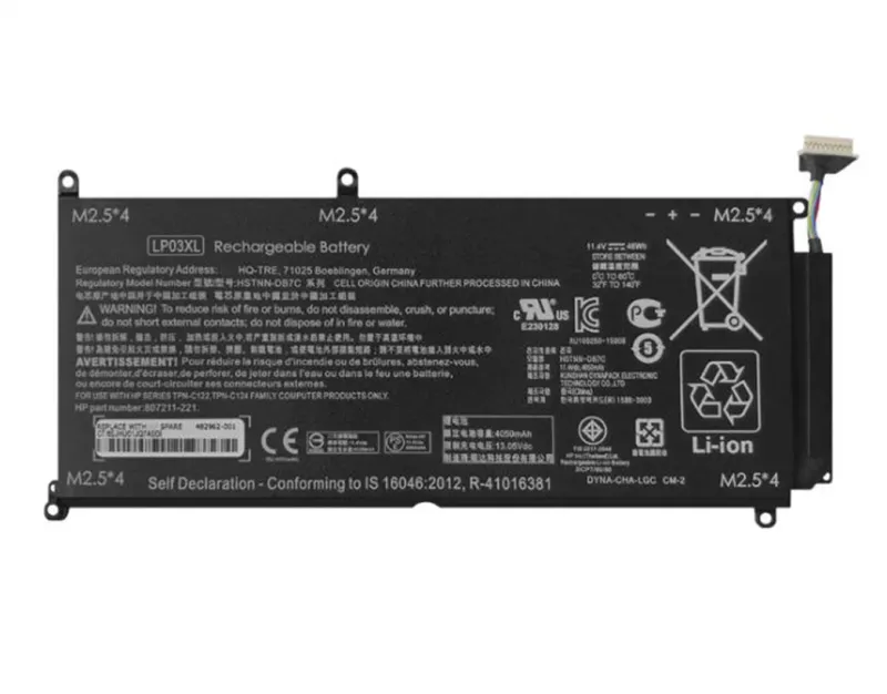 Bateria compatible HP Envy 15 ae000 15 ae100 M6 P113Dx M6 P Series