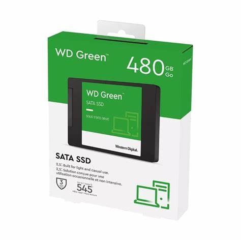 SSD 480 GB SATA WD GREEN