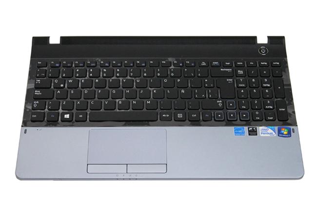 Teclado Samsung + Palmrest NP300E5A Negro Español