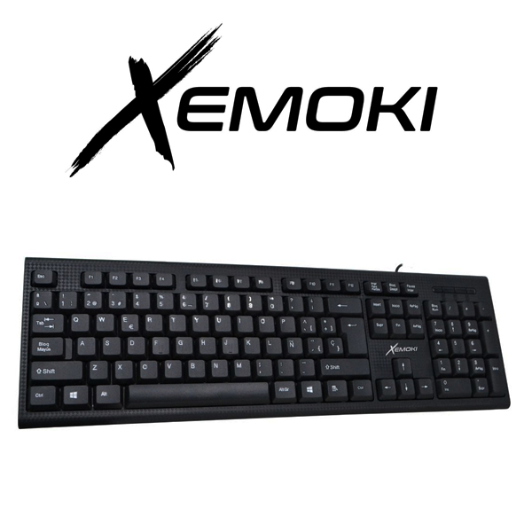 TECLADO USB XEMOKI XK-WM550