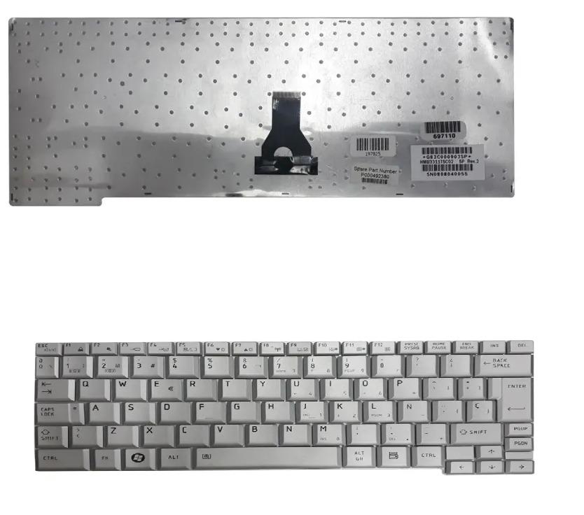 Teclado Toshiba R600 Plateado Español