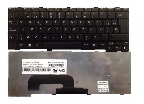 Teclado Lenovo S12 Negro Español