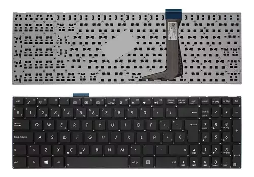 Teclado Asus E502 E502M Negro Español
