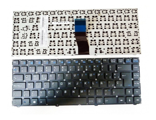 Teclado BGH E900 E920 E950 MP-12R76LA-4302 Negro Español