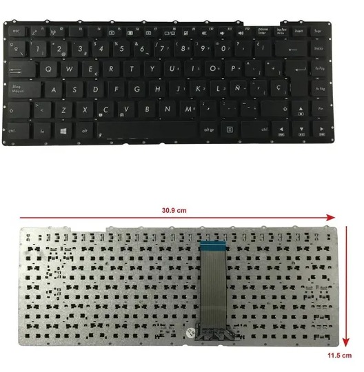 Teclado Asus X451 X453 X455 Negro Español