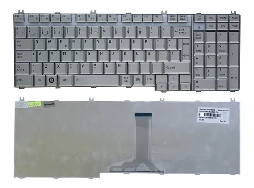 Teclado Toshiba A505 L500 P200 Blanco Español