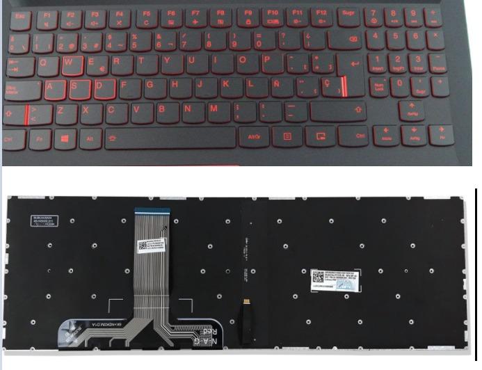 Teclado Lenovo Y520-15IKBN Gamer Retroiluminado Negro español
