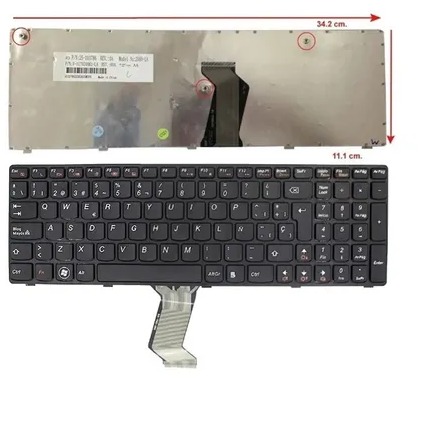 Teclado Lenovo G570 Negro Español