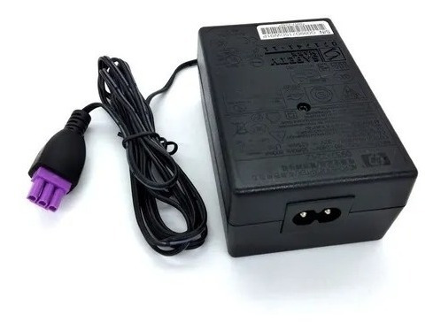 Cargador original HP para impresora pin violeta 32v 750ma