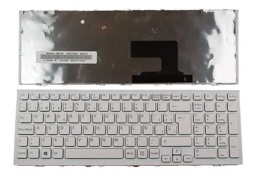 Teclado Sony VPC-EH Blanco Español