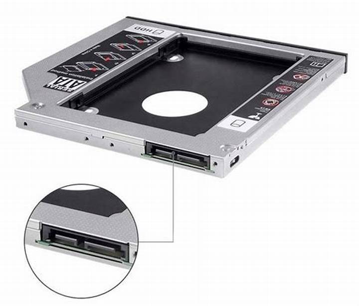 Caddy Disk Discos Sata 2.5 Para Windows 12.7mm