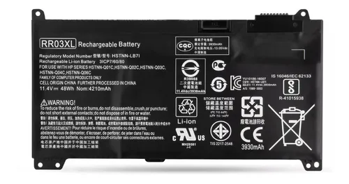 Bateria compatible HP Probook 430 440 450