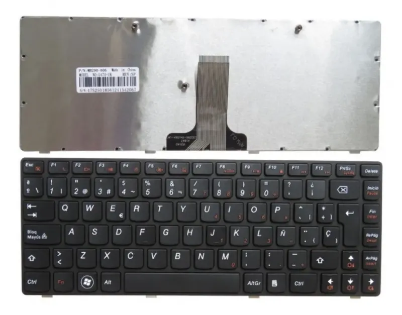 Teclado Lenovo G470 G475 Negro Español