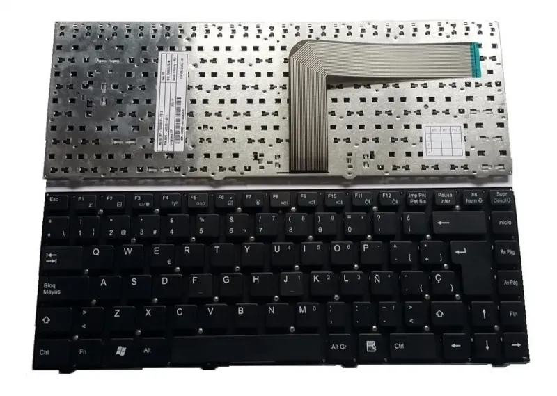 Teclado BGH Ken Brown Exo A14 HR14 "F4" Negro Español