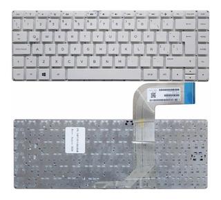 Teclado HP Pavillion 14-V s/frame blanco español