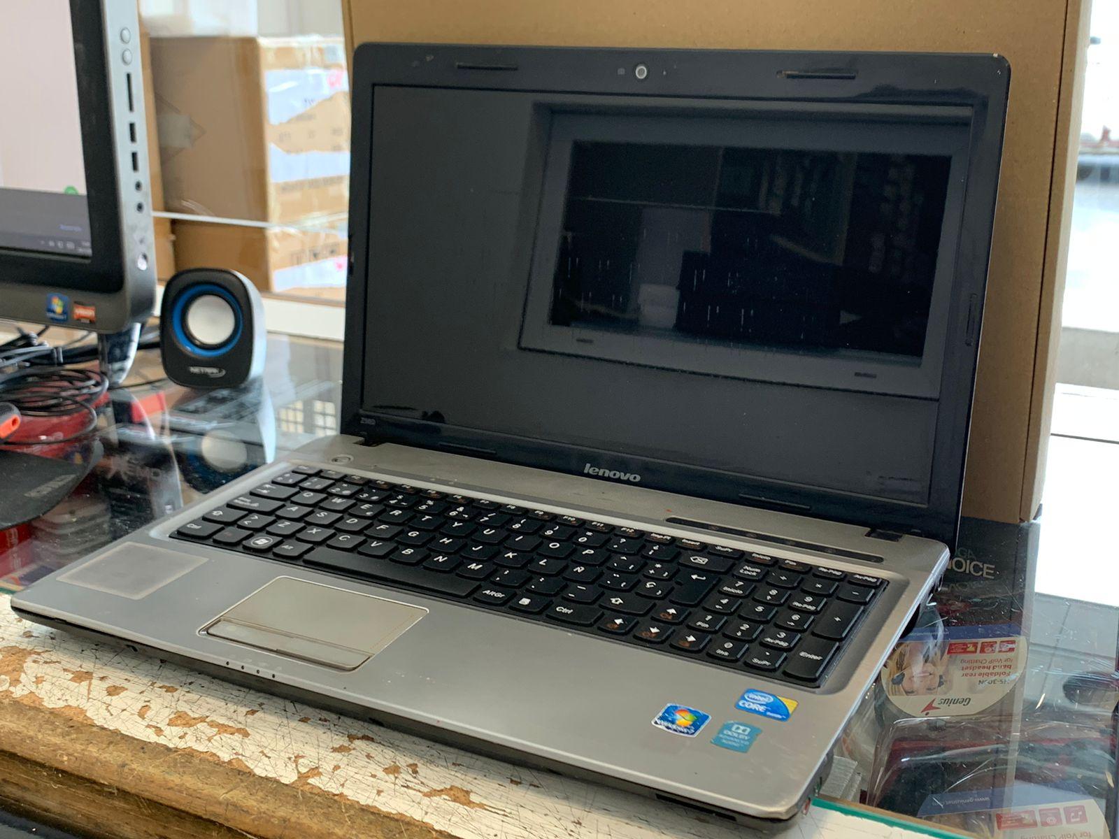 Notebook Outlet Lenovo Z560 4gb Ram i5-M480 2.67GHz 120Gb SSD