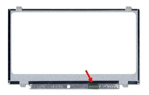 Pantalla 14.0 Led Slim 40 Pines HD (1366X768) Con brackets