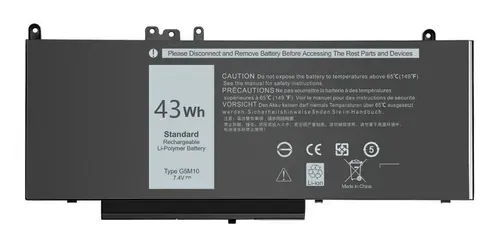 Bateria compatible Dell Latitude E5550 E5250 G5m10 8v5gx