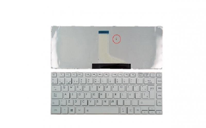 Teclado Toshiba L800 L845 C800 C845 Blanco Español