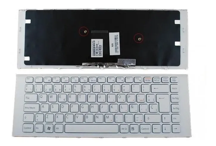 Teclado Sony VPC-EA Blanco Español